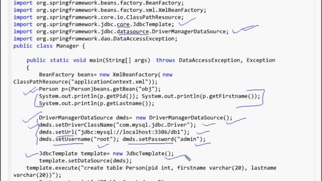 Spring Chapter 9 - With JDBC Support Example смотреть онлайн