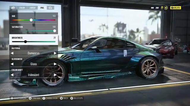 NFS Heat Nissan 350z Drift Build Widebody смотреть онлайн