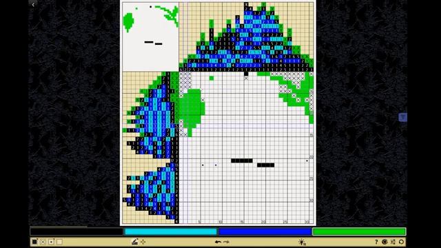 #2_4 Цветные Японские кроссворды "Катана" Цветные кроссворды от belko61 Часть 4 смотреть онлайн