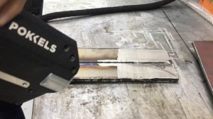 Лазерная очистка сварного шва