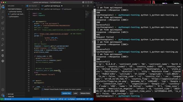 Python API Automation for beginners with Example 2023 смотреть онлайн