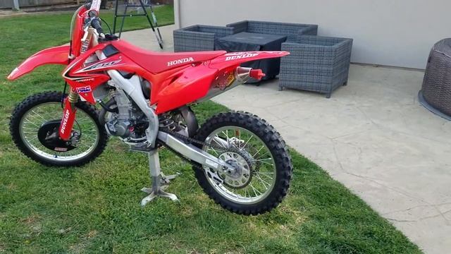 2012 Honda crf450r walkaround part 2