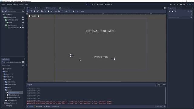 How to make MAIN MENU with keyboard focus in Godot 3? Tutorial + Source code смотреть онлайн