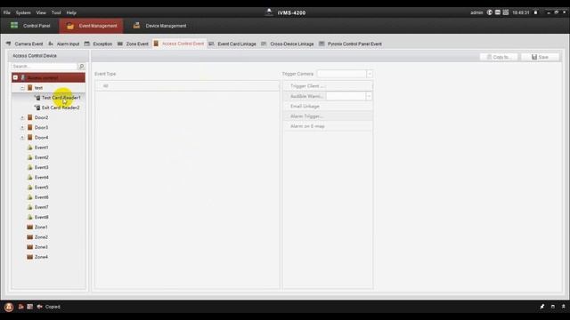 How to Set Access Control Event Linkage on iVMS 4200 смотреть онлайн