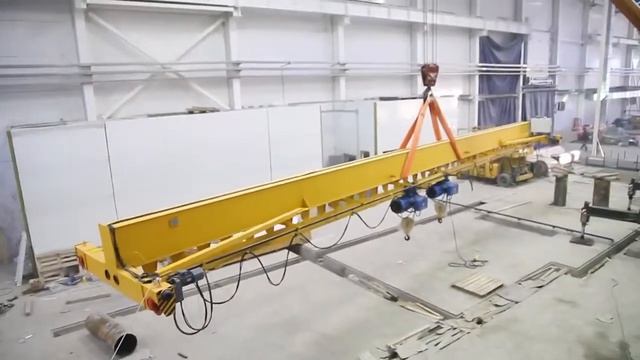 Монтаж крана мостового однобалочного, кран балки IMPORT-KRAN