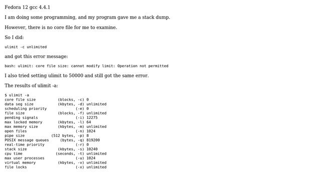 bash: ulimit: core file size: cannot modify limit: Operation not permitted (2 Solutions!!) смотреть онлайн