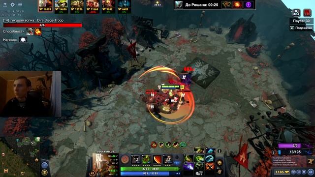Dota 2 Кастомка Dota 1x6 Juggernaut. С крутилкой смотреть онлайн