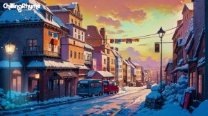 Winter morning vibes ❄ Lofi reduces stress and relaxes the mind ~ [ Lofi hiphop ]