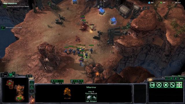 Starcraft 2: Wings of Liberty - Brutal Walkthrough - Mission #2: The Outlaws смотреть онлайн