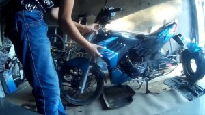 Обслуживание и ремонт мотоцикла Storm Indigo 125.