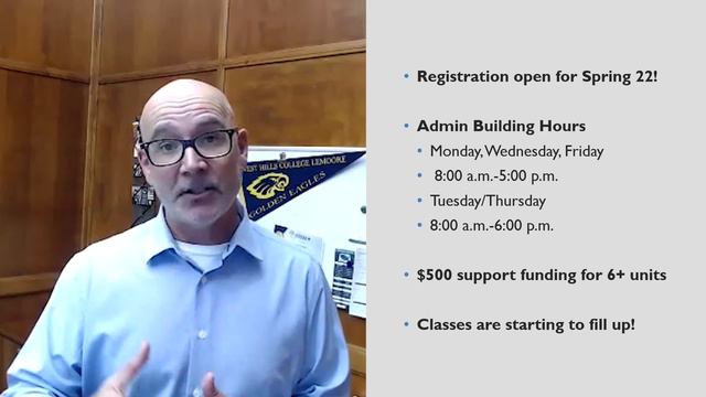 West Hills College Lemoore Updates with Interim President James Preston смотреть онлайн