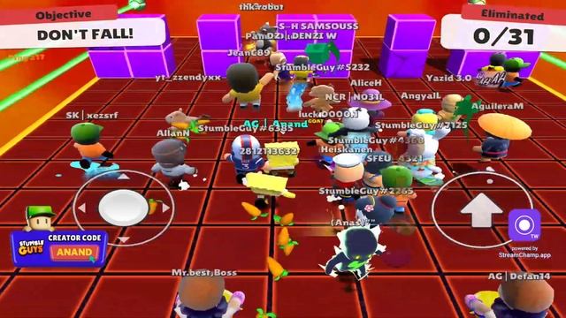 Eu Server Stumble Guys Live Legendary Block Dash #stumbleguyslive #stumbleguys #bd #blockdash