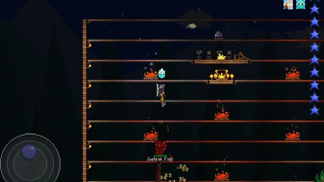 Terraria ios 1.2 | Defeating three Golems смотреть онлайн