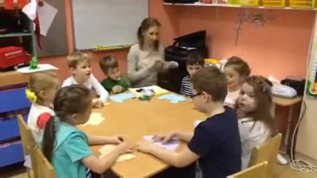 Аппликация в старшей группе детского сада "Любимка " смотреть онлайн