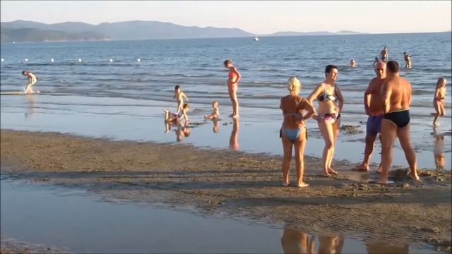 Follonica/Фоллоника, Тоскана, Италия: август 2015 смотреть онлайн