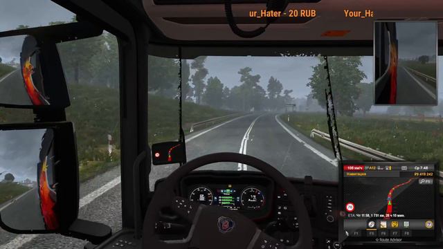 Euro Truck Simulator 2 //Multiplayer // СТРИМ // зарабатываю на новые грузовики смотреть онлайн