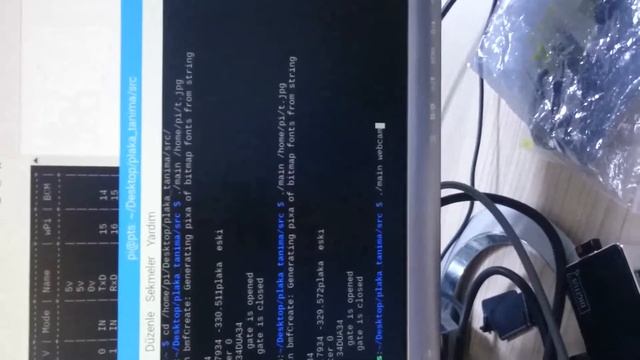Raspberry pi 3 - plate recognition and reporting (mysql,php,cpp) -4 смотреть онлайн