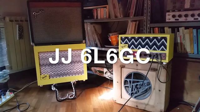 5e3 Fender Deluxe Clone. Power tubes comparison 6v6, 6l6, el34 смотреть онлайн