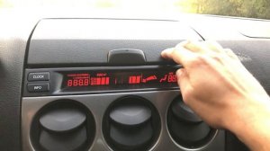 Дисплей Мазда 6. Проверка работоспособности дисплея.