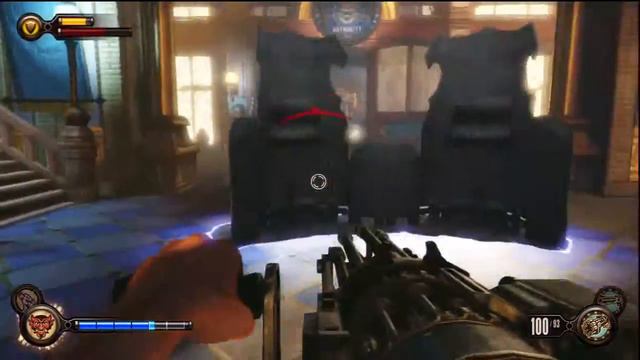 Bioshock Infinite - Bull House Impound: Founder's Police & Patriot Precinct Battle, Kinetoscope PS3 смотреть онлайн