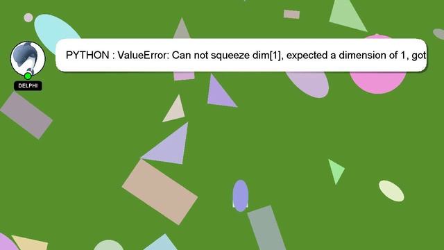 PYTHON : ValueError: Can not squeeze dim[1], expected a dimension of 1, got 3 for 'sparse_softmax_c смотреть онлайн