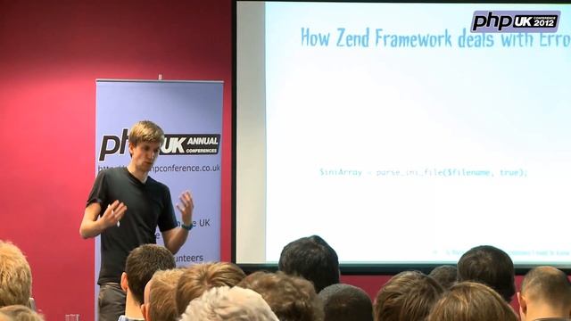 PHP UK Conference 2012 - Try {getting people to come to a talk about exceptions} - Ed van Beinum смотреть онлайн