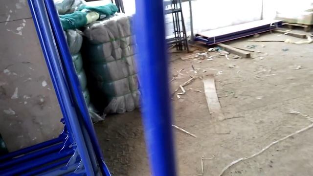 Строительные леса - рамные леса элементы ЛСПР 40 смотреть онлайн