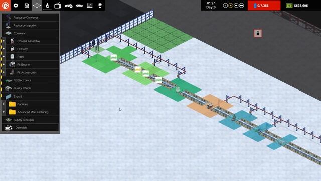 Production Line - #1 - The Basics - Let's Play / Gameplay / Construction смотреть онлайн