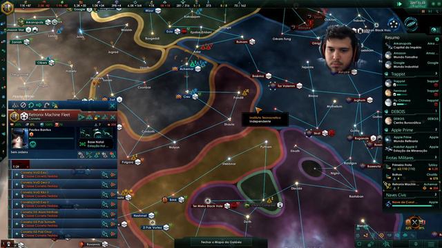 Guerra Com A Rússia Da Galaxia #10 [Stellaris Multiplayer] || Gameplay Em PortuguÊs PT-BR