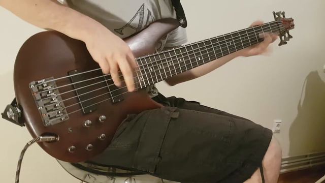 Dream Theater - Panic attack (bass cover/playthrough) смотреть онлайн