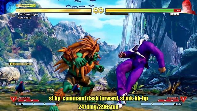 Street Fighter V: Arcade Edition - Blanka Combo Guide смотреть онлайн