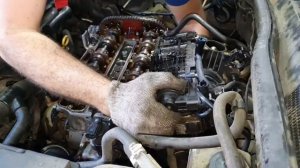 Opel Astra  пропала давление масла (снимаем двигатель)?Часть 1