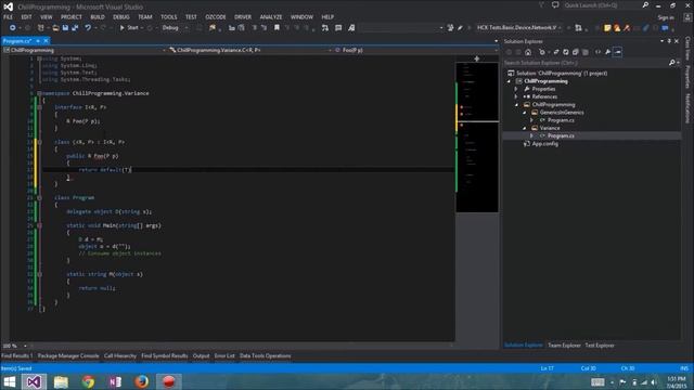 Covariance et Contravariance en C# смотреть онлайн