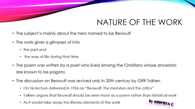 Beowulf | Old English Poetry | History of English literature | UgcNet Pgt Tgt Kvs Set English | смотреть онлайн