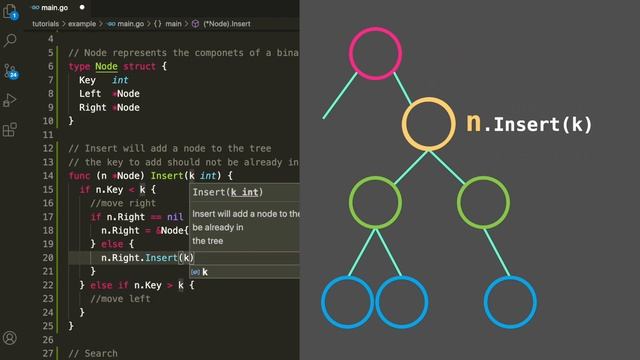 Data Structures in Golang - Binary Search Tree смотреть онлайн