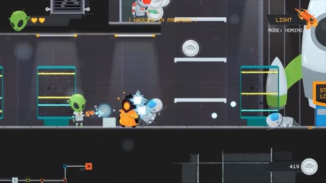 かわいい緑のエイリアン Bye Bye Wacky Planet 初見プレイ＃７ 【PCゲーム実況】【STEAM】【1コインゲー】 gameplay[EP2-13-EP3-4] смотреть онлайн