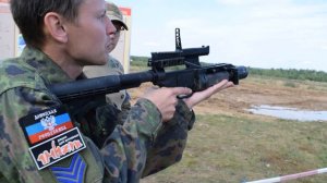 Стрельба из страйкбольного гранатомета TAG-ML36