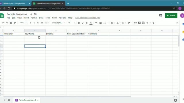How To Link Google Form To Google Sheets || Very Easy || 2020 смотреть онлайн