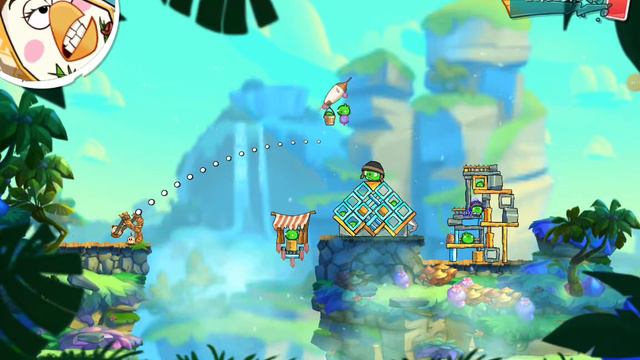 Level 5 The Sandy Adventure AB2 Fantasy Hat Event Angry Birds2   (All Birds) смотреть онлайн