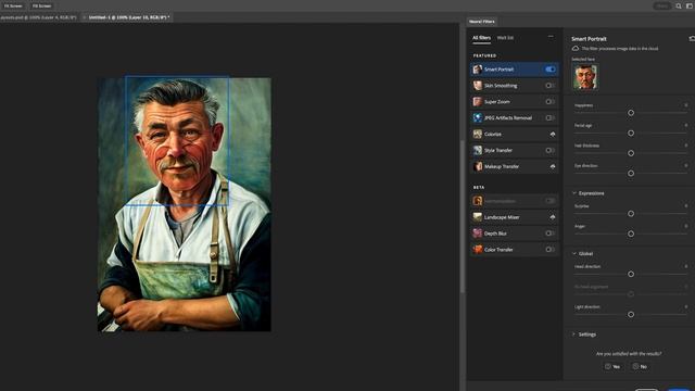 Push Your Ai Comic Characters to the Limits with Photoshop's Smart Portrait Filter смотреть онлайн