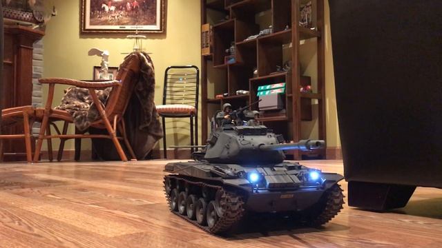 1/16 RC ARVN M41 Walker Bulldog against NVA T-55 смотреть онлайн