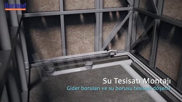 Çelik Ev Yapımı ve Kurulum Montaj Aşamaları | Çelik Ev Maliyeti #çelikev смотреть онлайн