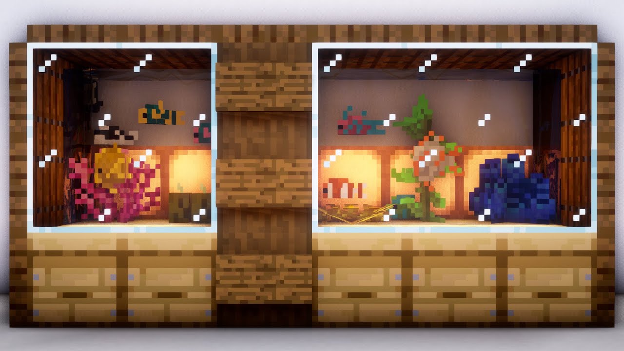 АКВАРИУМ В МАЙНКРАФТЕ! смотреть онлайн