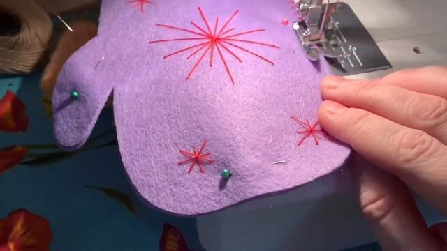 Варежка из фетра / Новогодняя Варежка из фетра / Рукавичка Деда Мороза смотреть онлайн