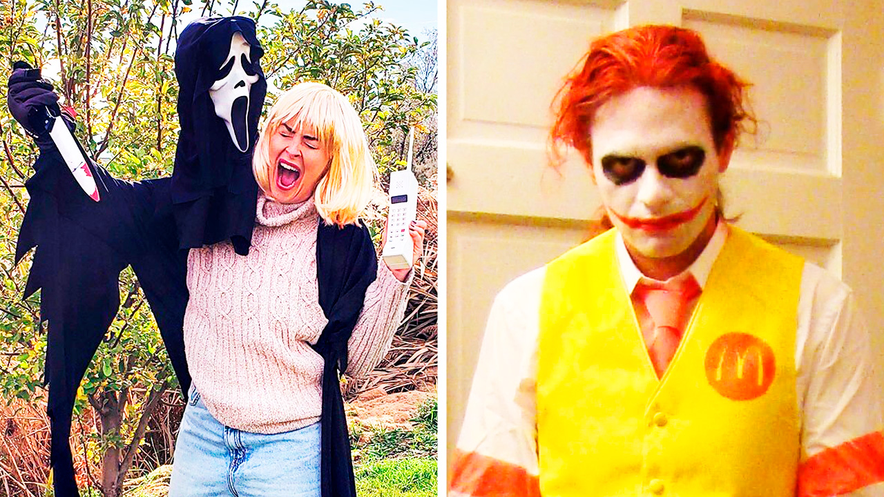 Эффектные костюмы на Хэллоуин смотреть онлайн