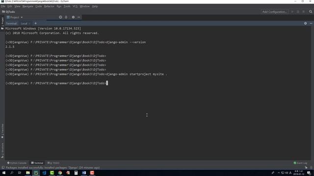 [Vue.js - Django 연동 웹 프로그래밍] 장고 뼈대 만들기 смотреть онлайн