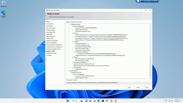 2 Installation of SQL Server 2022 & SSMS 19 1 смотреть онлайн