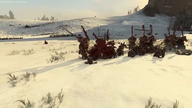 The CLOSEST Chaos Dwarfs Game - vs Ogres // Total War: WARHAMMER 3 смотреть онлайн