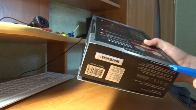 Распаковка и обзор игровой мыши "A4Tech Bloody V7" смотреть онлайн