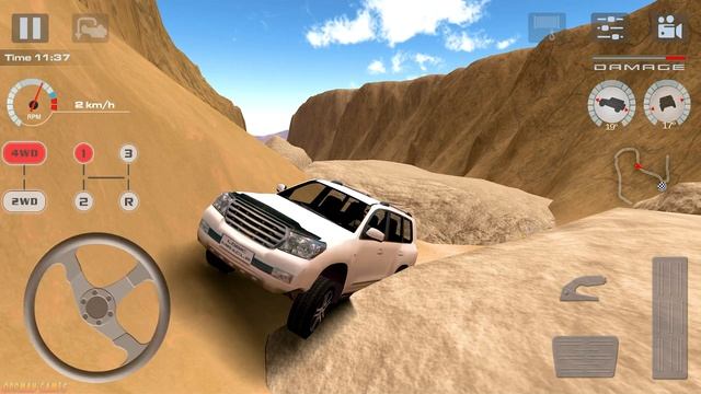 OffRoad Drive Desert - Driving on Uneven Terrain - Android gameplay смотреть онлайн